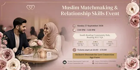 Matchmaking, Marriage and Relationship Skills Event