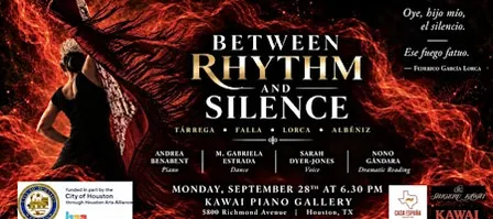 Between Rhythm and Silence, funded in part by the City of Houston - HAA