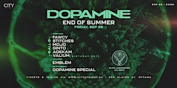 END OF SUMMER | VALIUM B-DAY | DOPAMINE 030