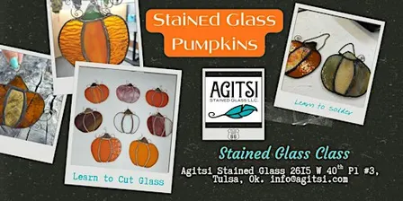 Stained Glass Pumpkin Class