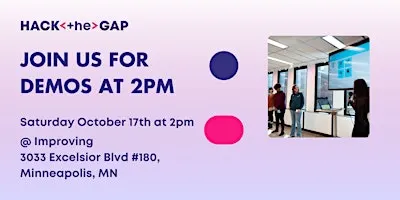 Hack the Gap Demo Day October 2026