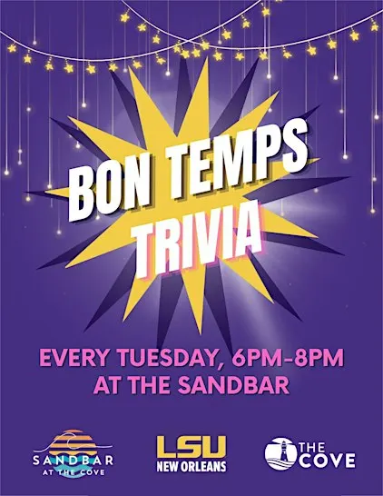 Bon Temps Trivia at the Sandbar