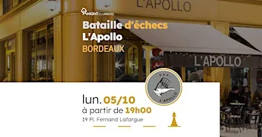 Rencontre d'échecs - Bordeaux - L'Apollo