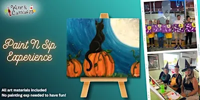 Punta Gorda Canvas and Wine Party – Harvest Moon Cat