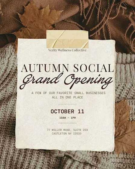 Autumn Social at Verity