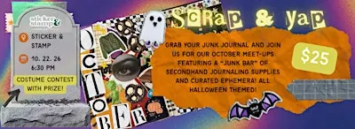 Scrap & Yap: October Junk Journal Club!