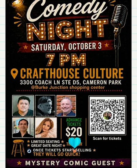 Crafthouse Culture Comedy Night