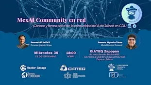 MexIA: Comunidad de IA en Guadalajara, reunión de Septiembre 2026