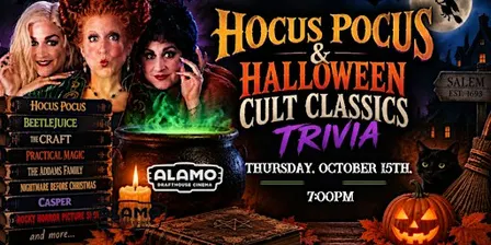 Hocus Pocus & Halloween Cult Classics | Alamo Drafthouse Charlottesville