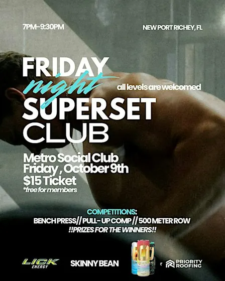 Friday Night Super Set Club