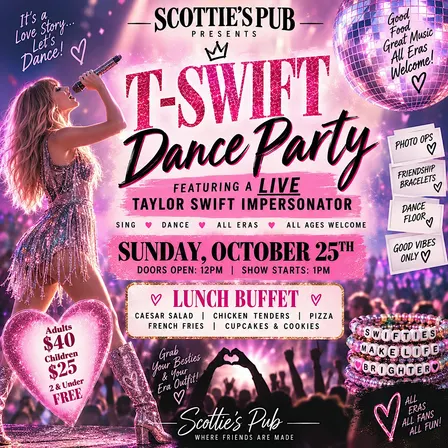 T-Swift LIVE! A Taylor Swift Tribute Dance Party!