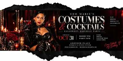 Costumes & Cocktails Halloween Party!
