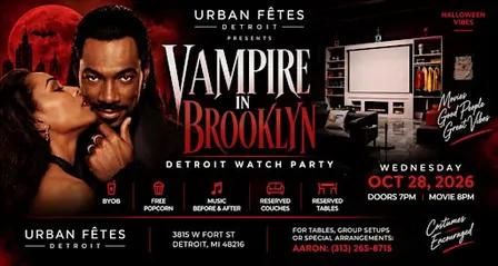 "VAMPIRE IN BROOKLYN" | Halloween Movie Night | BYOB