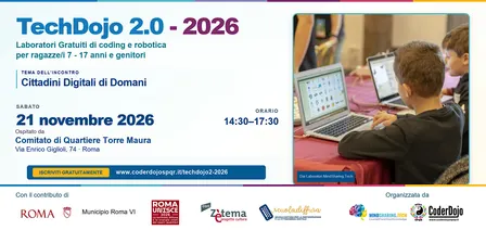 TechDojo 2.0 - 2026 | Cittadini Digitali di Domani