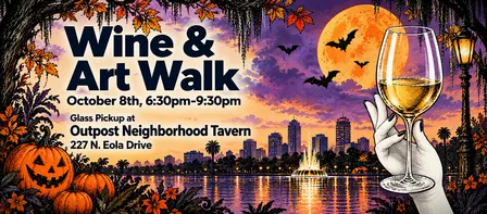 Thornton Park District 2nd Thursday Wine & Art Walk