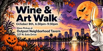 Thornton Park District 2nd Thursday Wine & Art Walk