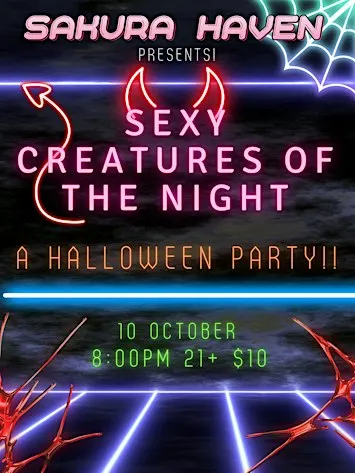 Sexy Creatures of the Night - A Halloween Party!