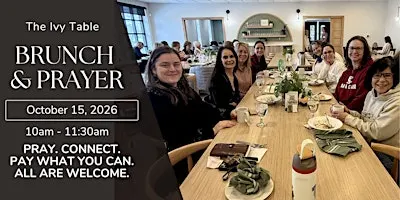 Prayer Brunch at The Ivy Table