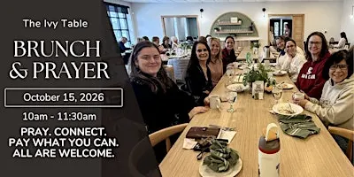 Prayer Brunch at The Ivy Table