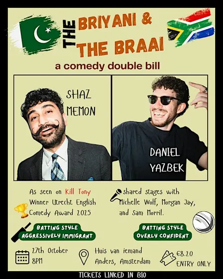 Double Bill Comedy Show | Shaz Memon & Daniel Yazbek