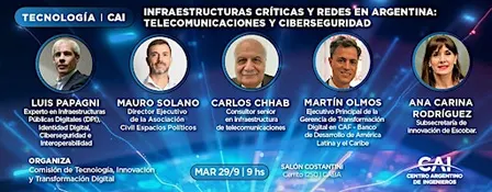 Infraestructuras críticas y redes en Argentina