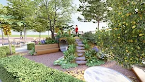 VIP Walkthrough and Ribbon Cutting of Jacksonville First Natural Playscape
