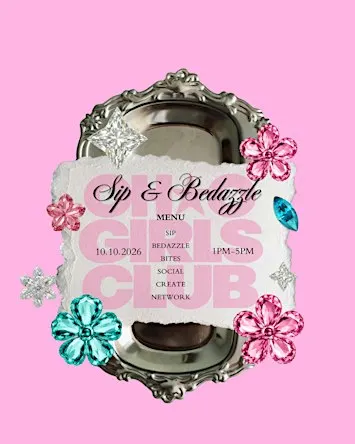 Ohio Girls Club: Bedazzle & Sip