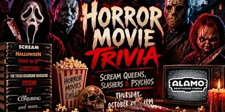 Horror Movie Trivia: Scream Queens|Alamo Drafthouse Cinema Charlottesville