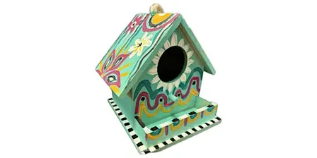 Painting Birdhouses | Brenda Dwyer, instructor
