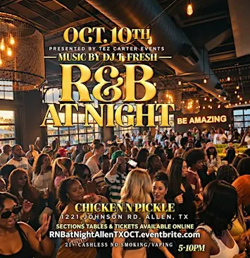 R&B At Night- Allen, TX