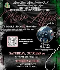 The Noir Affair: Pearls, Purpose, and Progress - Rho Kappa Omega Gala