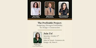 The Profitable Project: Budgeting & Pricing for Design + Construction