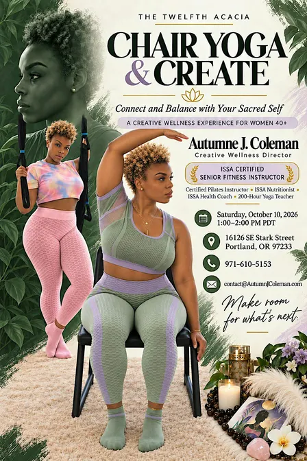 Copy of Chair Yoga & Create: Gentle Movement & Creative Art for Women 40+