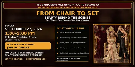 From Chair To Set Behind The Scenes