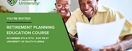Retirement Planning University - USF - November 2026