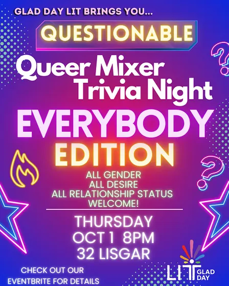 Questionable  EVERYBODY EDITION - Trivia for queer strangers