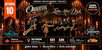Latin After Dark: Orquesta Son Romero LIVE at the REC ROOM (ALL AGES)