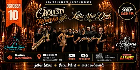 Latin After Dark: Orquesta Son Romero LIVE at the REC ROOM (ALL AGES)