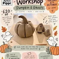Halloween Ceramic Workshop - Pumpkin & Ghosts