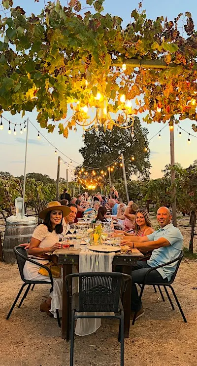 Dinner in the Vines at Rancho Roble