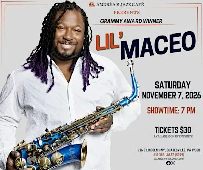 Andréa’s Jazz Café presents Lil' Maceo