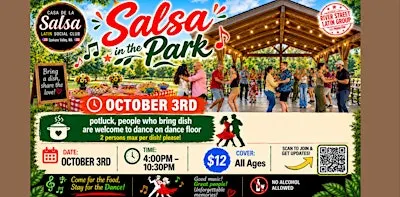 Salsa in the Park & Potluck - Spokane Valley