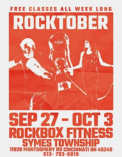 Free ROCKBOX FITNESS Class [GRAND "Ree"-Opening WEEK]