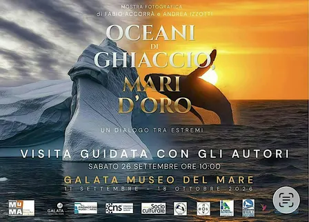 Visita Guidata Mostra fotografica Oceani di ghiaccio, Mari d’oro.
