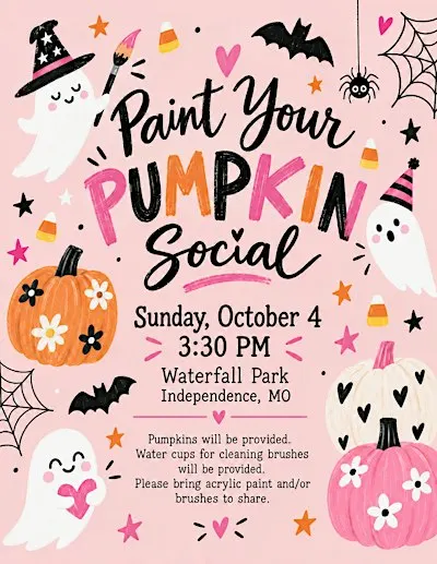 Paint Your Pumpkin Social