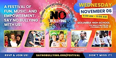 11th Annual Say NO Bullying Festival