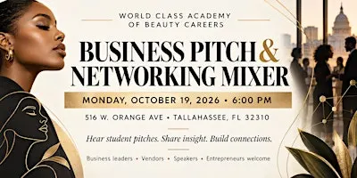 WCAB BUSINESS PITCH & NETWORK MIXER