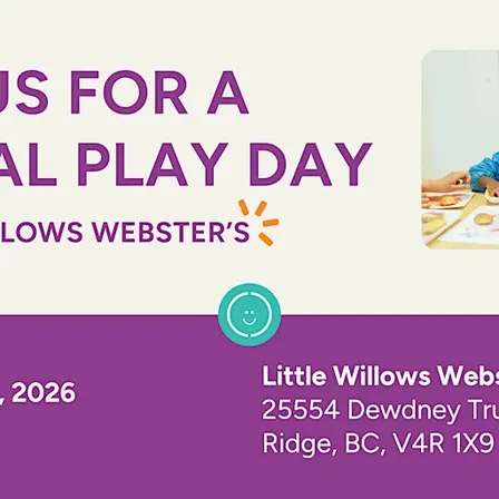 Special Play Day at Little Willows Webster's Corner