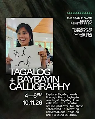 TAGALOG + BAYBAYIN CALLIGRAPHY