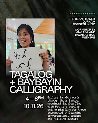 TAGALOG + BAYBAYIN CALLIGRAPHY